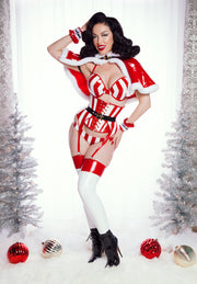 Candy Cane PVC stockings