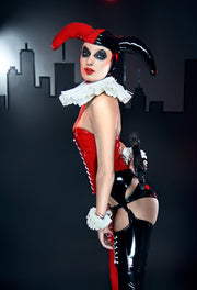 Harley Quinn angled Overbust corset