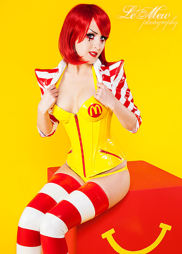 McDee Clown costume (Overbust Corset Version)