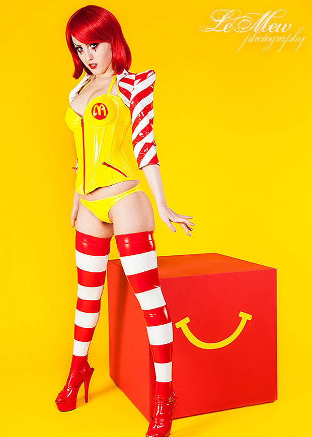 McDee Clown costume (Overbust Corset Version)