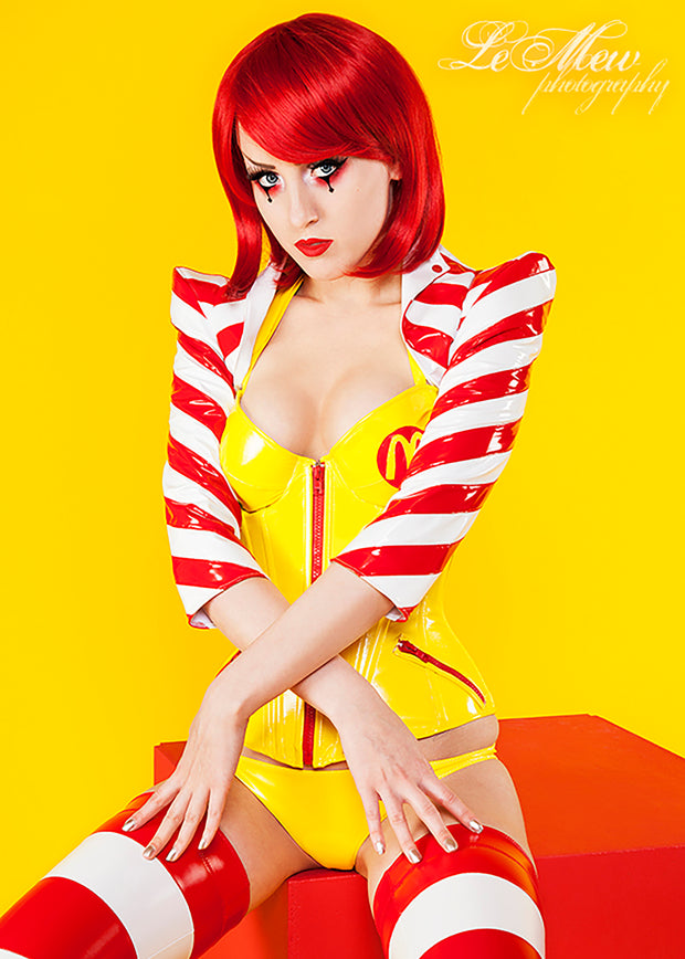 McDee Clown costume (Overbust Corset Version)