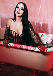 Clear PVC Overbust Corset