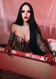 Clear PVC Overbust Corset