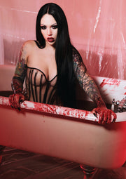 Clear PVC Overbust Corset