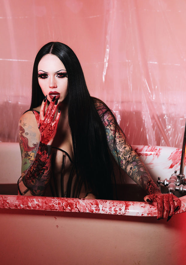 Clear PVC Overbust Corset