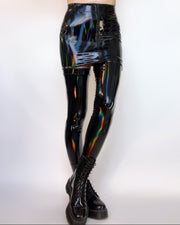Holographic PVC stockings