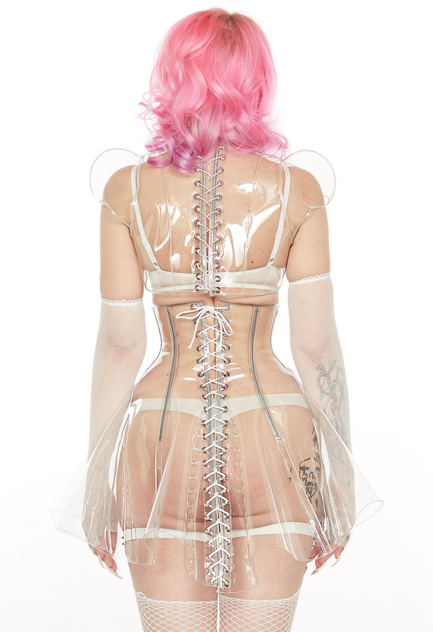Artifice Products - Clear PVC Corset Skirt – Artifice Clothing