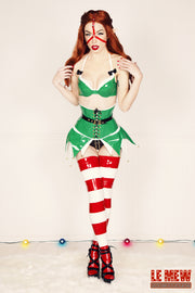 PVC Elf Costume (bra and underbust corset version)