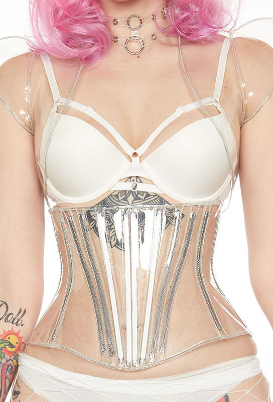 Artifice Products - Clear PVC Underbust Corset – Artifice Clothing