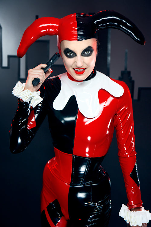 PVC Harley Quinn costume