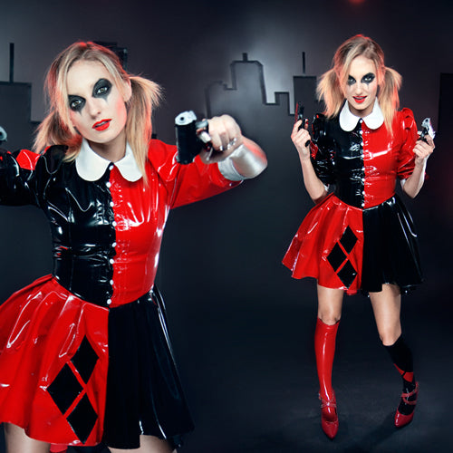 Artifice Products - Harley Quinn Gothic Lolita dress Artifice Clothing Artifice Products - Harley Quinn Gothic Lolita dress Artifice Clothing