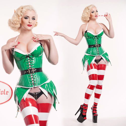 Artifice Products - PVC Elf Costume (overbust corset version) Artifice Clothing Artifice Products - PVC Elf Costume (overbust corset version) Artifice Clothing