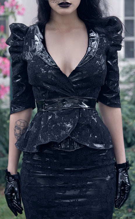 Artifice Products - Victorian lace overlay Jacket – Artifice Clothing
