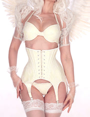 Seraph Clear PVC and Lace shrug