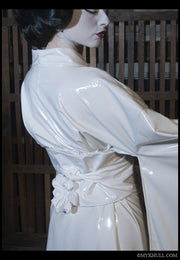Elegant theatrical PVC Kimono